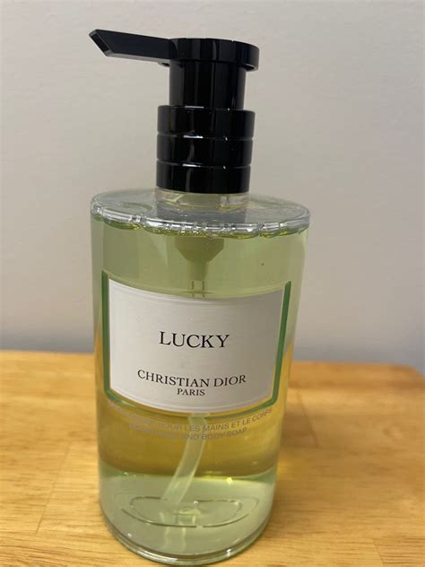 christian dior lucky hand soap|lucky liquid hand soap.